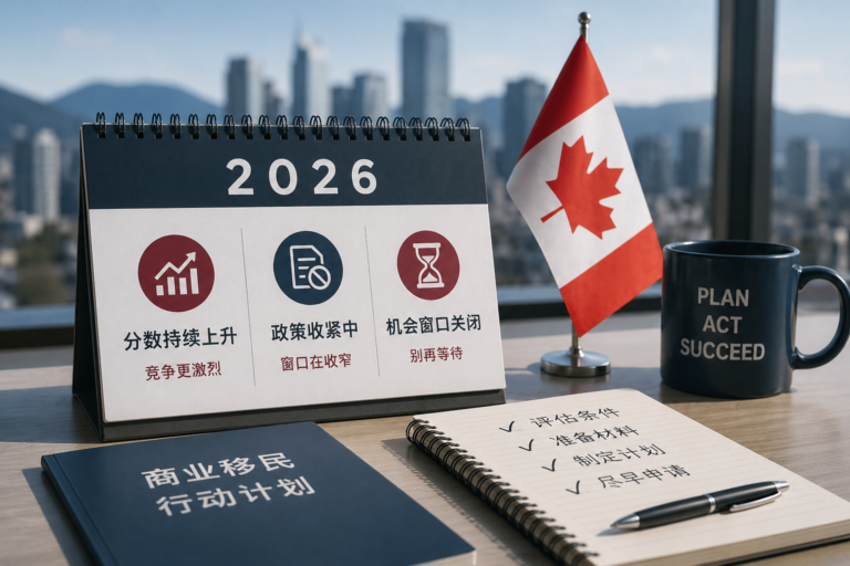 2026年商业移民时机分析 - 3 个正在关闭的申请窗口和行动建议